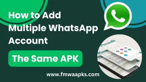 Adding multiple account to Fmwhatsapp